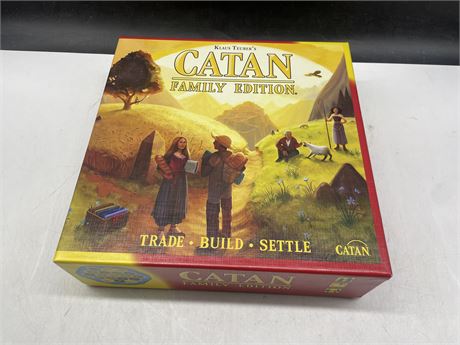 THE SETTLERS OF CATAN FAMILY EDITION GAME