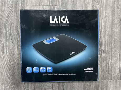 NEW LAICA DIGITAL WEIGHT SCALE
