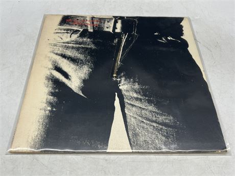 THE ROLLING STONES - STICKY FINGERS COC 59100 - EXCELLENT (E)
