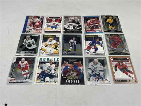 15 NHL ROOKIES