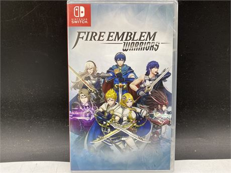 SEALED NINTENDO SWITCH FIRE EMBLEM WARRIORS RARE “NOT FOR RESALE”