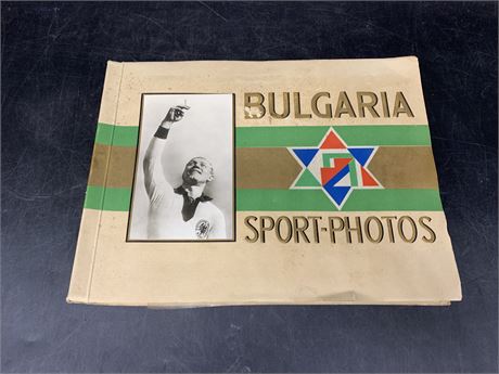 1932 BULGARIA SPORTS PHOTO BOOK