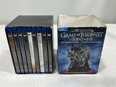 GAME OF THRONES COMPLETE BLU RAY SERIES