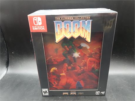 SEALED - DOOM CLASSICS COLLECTION - LIMITED COLLECTORS EDITION - SWITCH