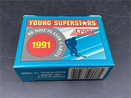 1991 SCORE YOUNG SUPERSTARS HOCKEY COMPLETE SET