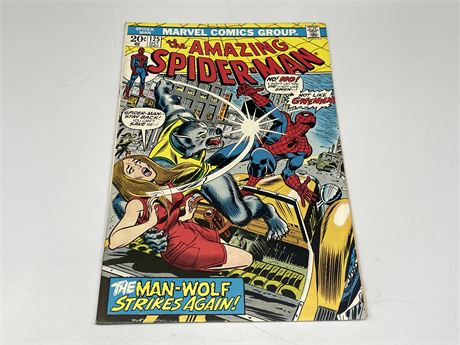 THE AMAZING SPIDER-MAN #125 (1st appearance of Man-Wolf)