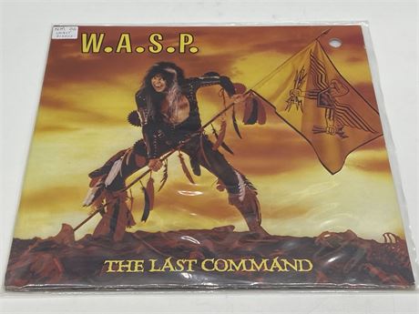 WASP - THE LAST COMMAND W/OG INNER SLEEVE - NEAR MINT (NM)