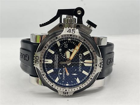 AUTHENTIC GRAHAM CHRONOFIGHTER OVERSIZED DIVER WATCH
