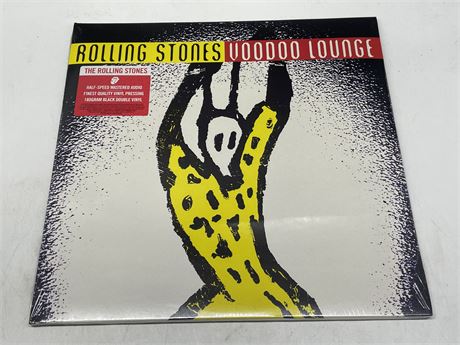 RARE SEALED ROLLING STONES - VOODOO LOUNGE 2 LP’S BLACK VINYLS