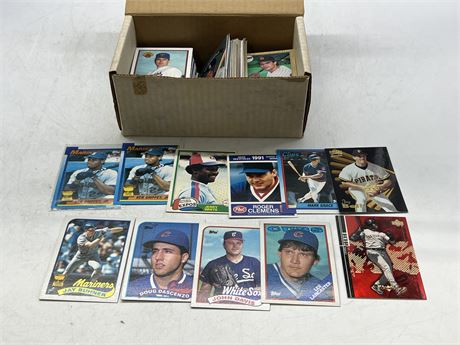 BOX OF MLB STARS