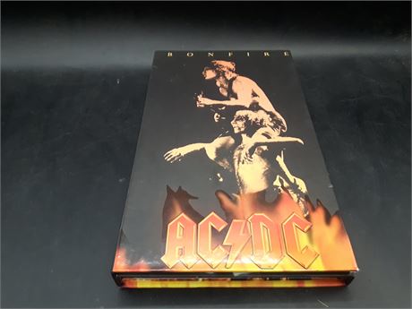AC/DC - BONFIRE - LIMITED EDITION CD BOX SET (E) EXCELLENT CONDITION - CD
