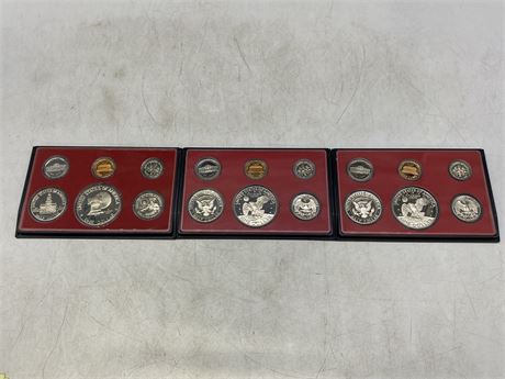 1976, 1977 & 1978 UNITED STATES PROOF COIN SET