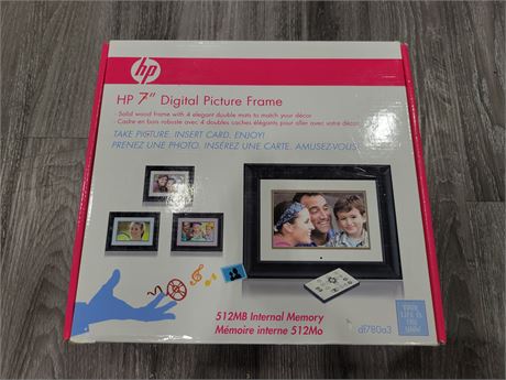 HP DIGITAL PICTURE FRAME (7")