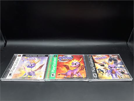 COLLECTION OF SPYRO GAMES - PLAYSTATION ONE