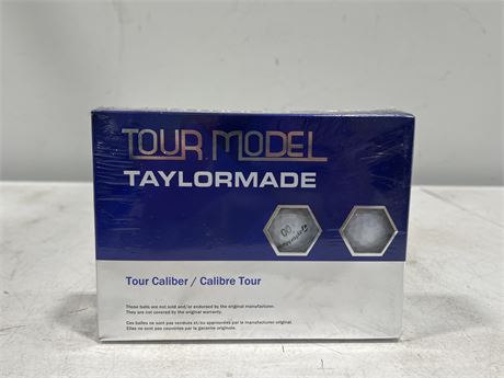 12 TAYLORMADE TOUR MODEL RECYCLED GOLF BALLS