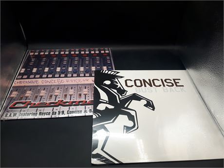 SEALED - CHECKMATE / CONCISE VINYL ALBUMS