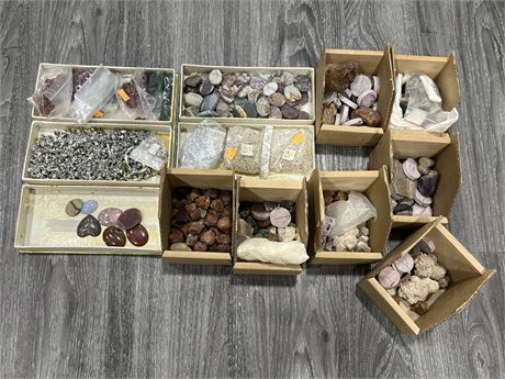 LOT OF MISC STONES & OTHERS