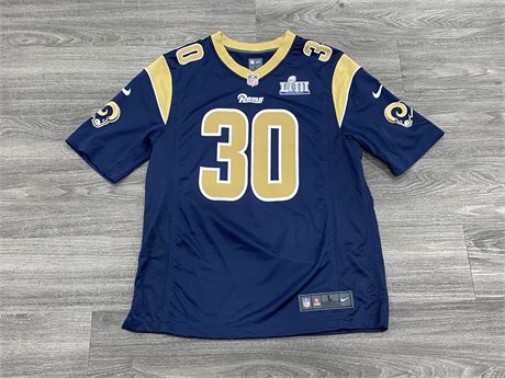 RAMS GURLEY SUPERBOWL JERSEY - SIZE L