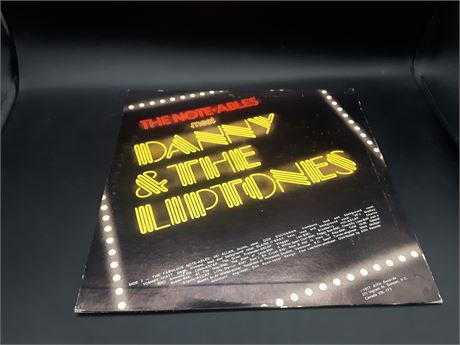 DANNY & LIPTONES (AUTOGRAPHED INSIDE COVER) EXCELLENT CONDITION - VINYL