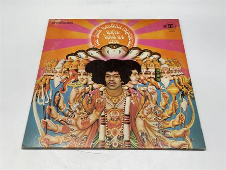 THE JIMI HENDRIX EXPERIENCE - AXIS: BOLD AS LOVE - VG+