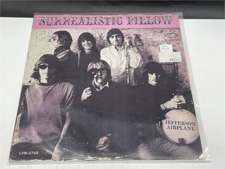 JEFFERSON AIRPLANE 1967 MONO - SURREALISTIC PILLOW - VG (SLIGHTLY SCRATCHED)