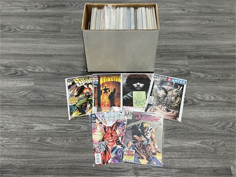 SHORT BOX OF DC & VERTIGO COMICS