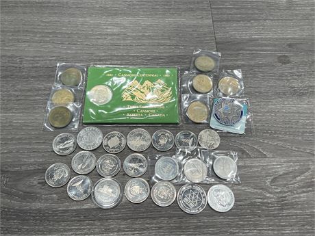 LOT OF MISC COINS - MOSTLY VINTAGE