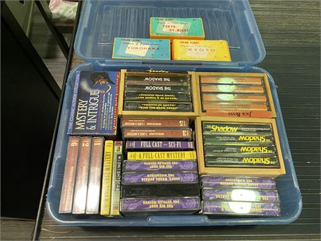 LARGE LOT OF ASSORTED OLD CASSETTES / AUDIO TAPES