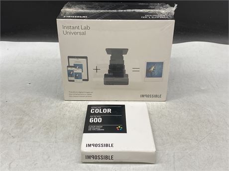 INSTANT PHOTO LAB & FILM FOR CELL PHONES — NEW