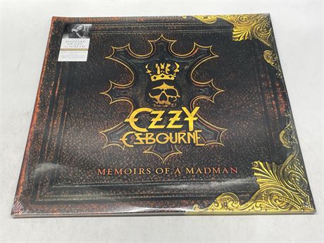 FACTORY SEALED - OZZY OSBOURNE - MEMOIRS OF A MADMAN 2 LP’S