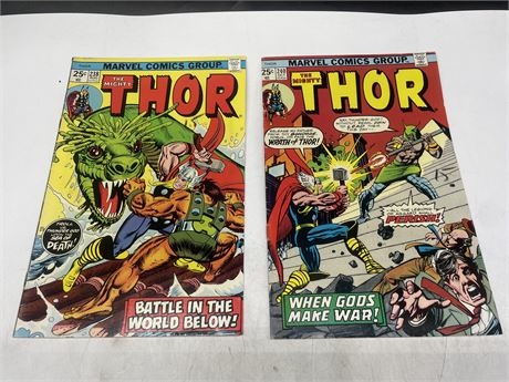 THE MIGHTY THOR #238, & #240