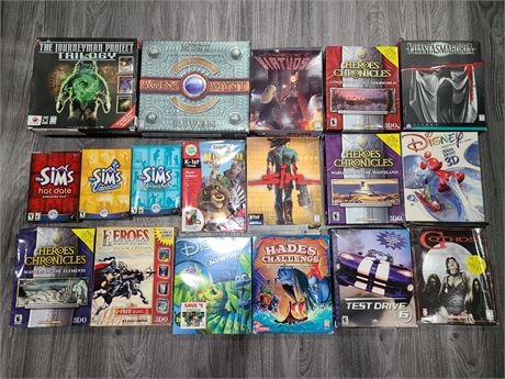 LOT OF PC VIDEO GAMES