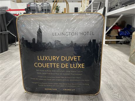 (NEW) LEXINGTON HOTEL LUXURY COTTON DUVET QUEEN SIZE