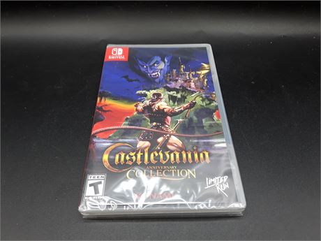 SEALED - CASTLEVANIA ANNIVERSARY COLLECTION - SWITCH
