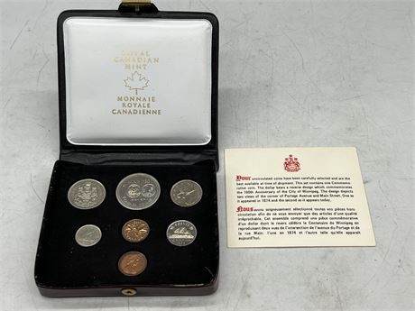 1974 RCM CENTENNIAL UNCIRCULATED COIN SET
