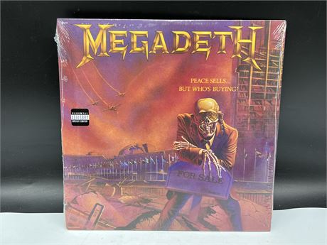 SEALED - MEGADETH - PEACE SELLS BUT WHOS BUYING