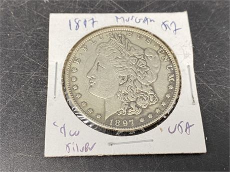 1897 USA SILVER DOLLAR