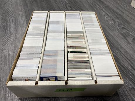 BOX OF NHL CARDS (All years)