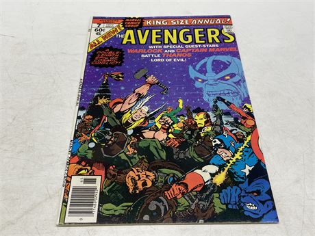 THE AVENGERS KING SIZE ANNUAL! #7 - EXCELLENT CONDITION
