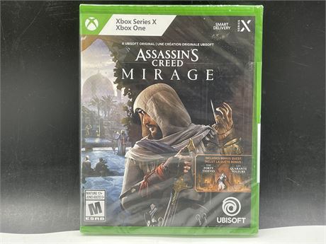SEALED - ASSASSIN’S CREED MIRAGE - XBOX SERIES X / XBOX ONE