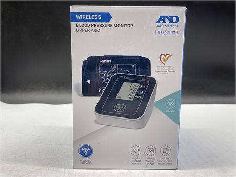 (NEW) AND MEDICAL WIRELESS UPPER ARM BLOOD PRESSURE MONITOR