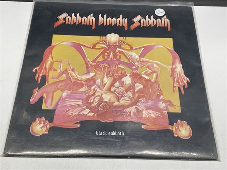 BLACK SABBATH - SABBATH BLOODY SABBATH - VG (SLIGHTLY SCRATCHED)