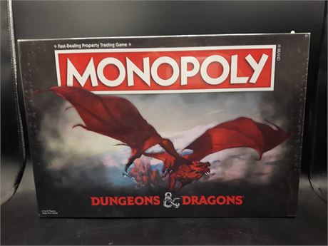 SEALED - DUNGEONS & DRAGONS MONOPOLY