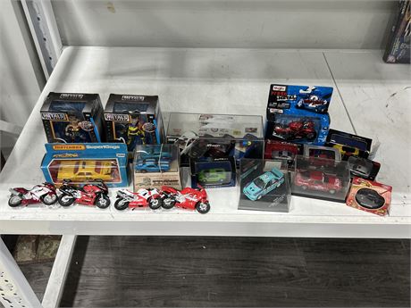 COLLECTION OF DIECAST CARS & OTHERS