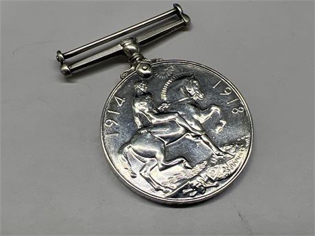 WW1 SILVER MEDAL - LIMITED