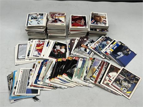 LOT OF MISC NHL CARDS - MOSTLY 90s