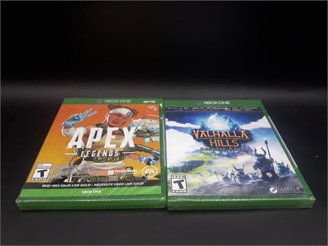 SEALED - COLLECTION OF XBOX ONE GAMES