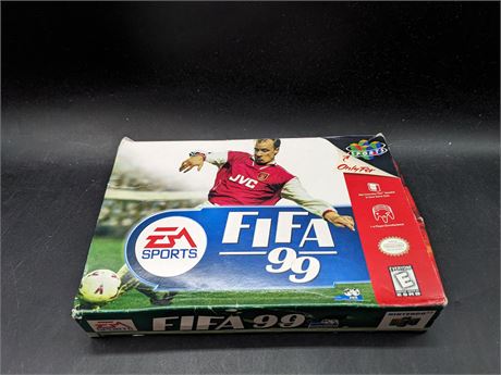 FIFA 99 - WITH BOX - N64