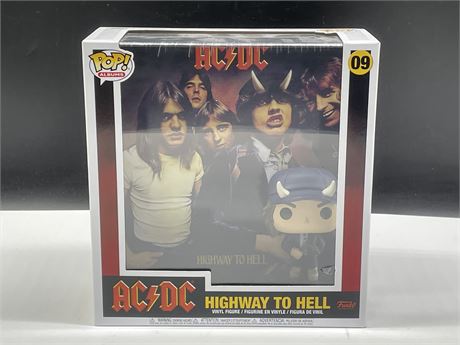 NEW OPEN BOX AC/DC HIGHWAY TO HELL POP FIGURE DISPLAY