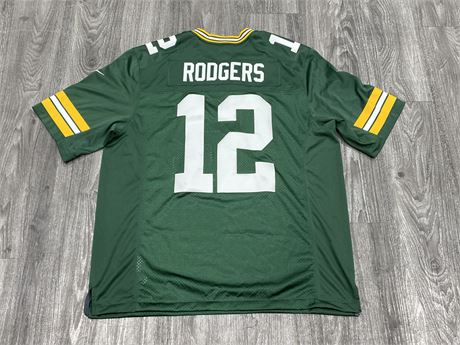 AARON RODGERS GREEN BAY PACKERS JERSEY - SIZE XL